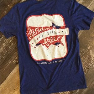 Blue Calamity Jane Tee